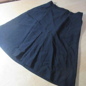 Modello Giulietta Black Skirt Front Pleat Size 38